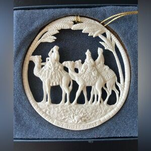 Wedgwood Jasper We Three Kings Magi Ornament